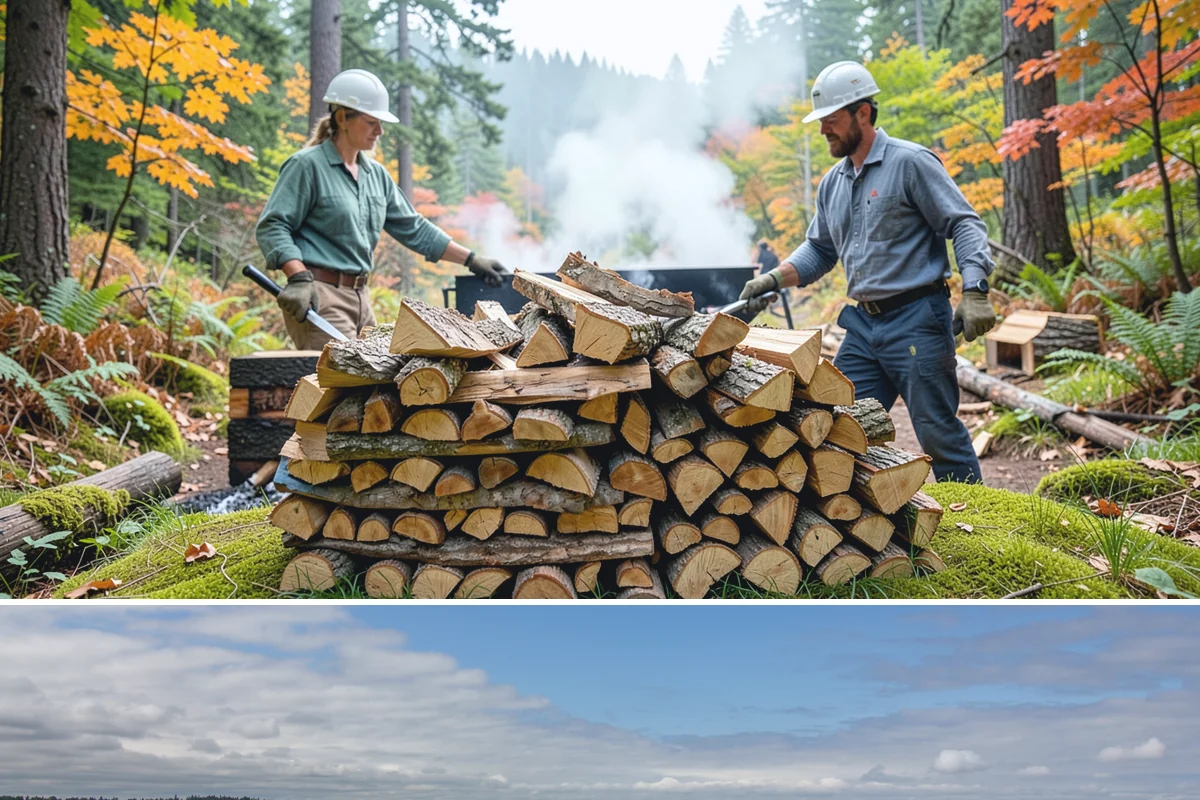 Cabin Firewood in University Place, Pierce County, WA - Stock the cabin in late summer and fall so it is fuel-ready before the wet winter months arrive.