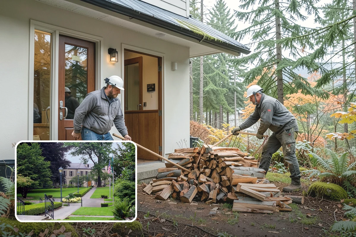 Cabin Firewood in Woodinville, King County, WA - Delivered to remote and hard-to-reach properties