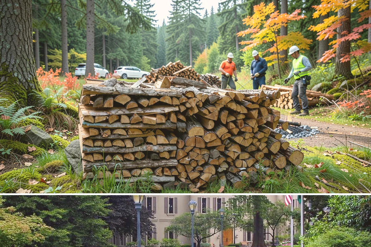 Cabin Firewood in Woodinville, King County, WA - Stock the cabin in late summer and fall so it is fuel-ready before the wet winter months arrive.