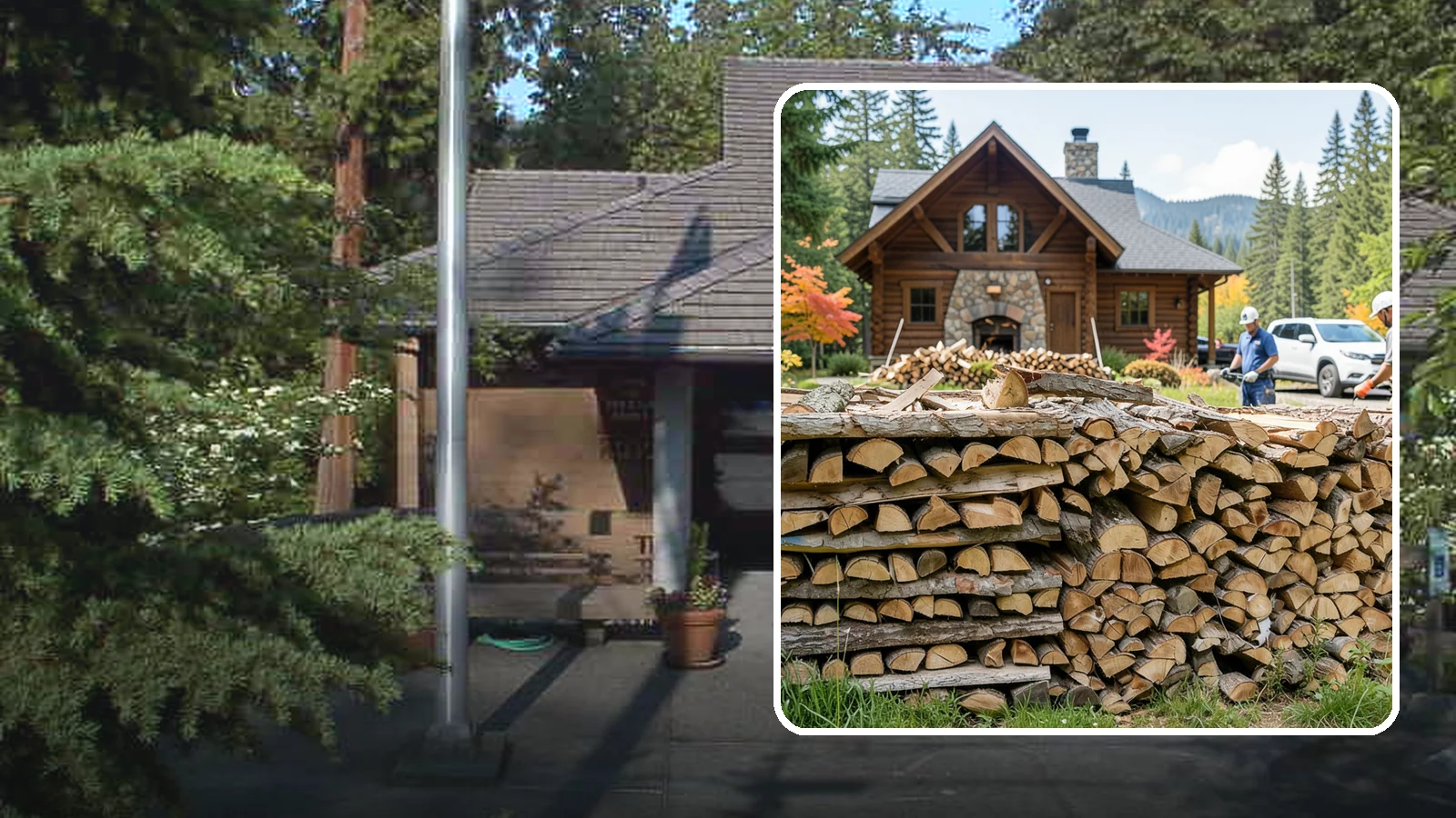 Cabin Firewood in Yarrow Point, King County, WA - Dependable firewood delivery for cabins and rural retreats across the Pacific Northwest.