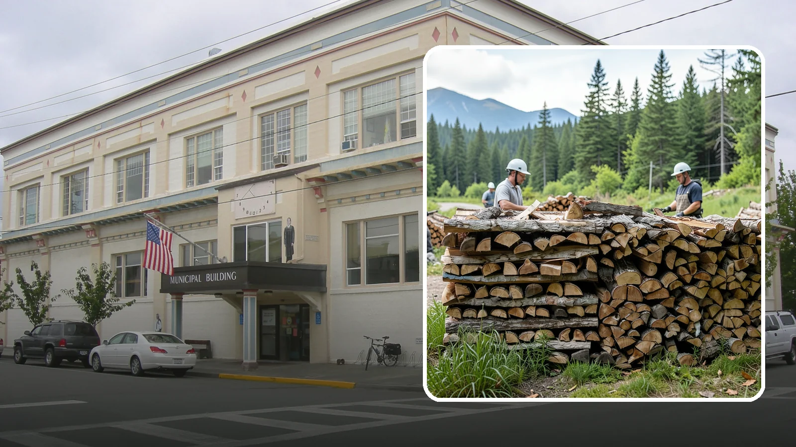 Campfire Bundles in Anacortes, Skagit County, WA - Ready-to-burn bundles sized and split specifically for campfires and backyard fire pits.