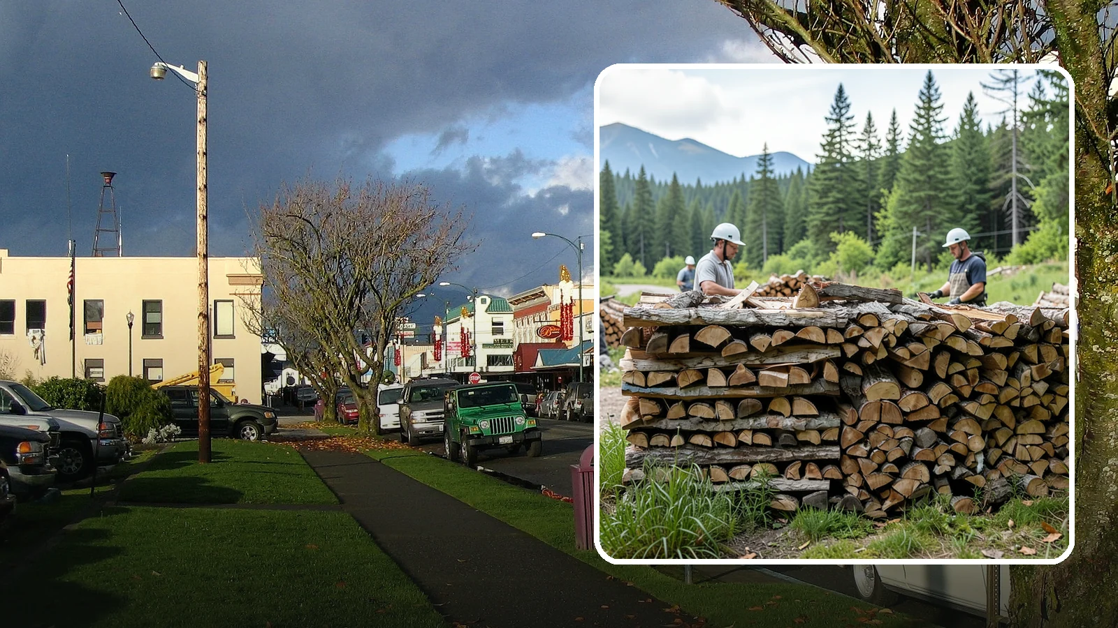 Campfire Bundles in Arlington, Snohomish County, WA - Ready-to-burn bundles sized and split specifically for campfires and backyard fire pits.