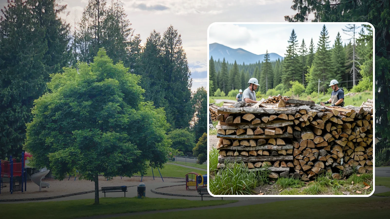 Campfire Bundles in Bonney Lake, Pierce County, WA - Ready-to-burn bundles sized and split specifically for campfires and backyard fire pits.