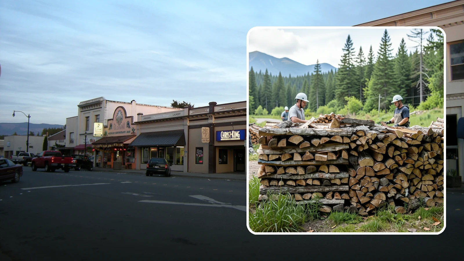 Campfire Bundles in Burlington, Skagit County, WA - Ready-to-burn bundles sized and split specifically for campfires and backyard fire pits.