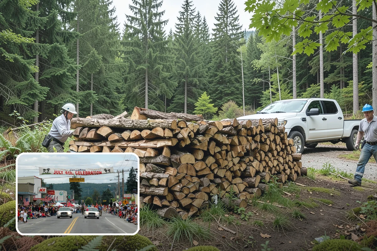 Campfire Bundles in Carnation, King County, WA - Sized right for fire pits and camp rings