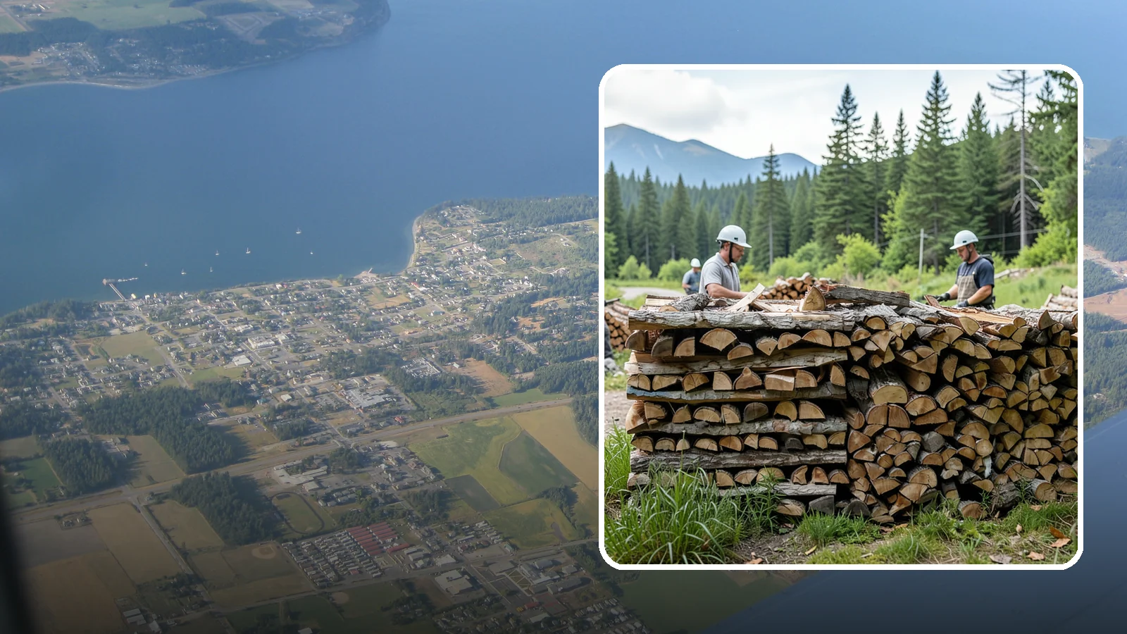 Campfire Bundles in Coupeville, Island County, WA - Ready-to-burn bundles sized and split specifically for campfires and backyard fire pits.