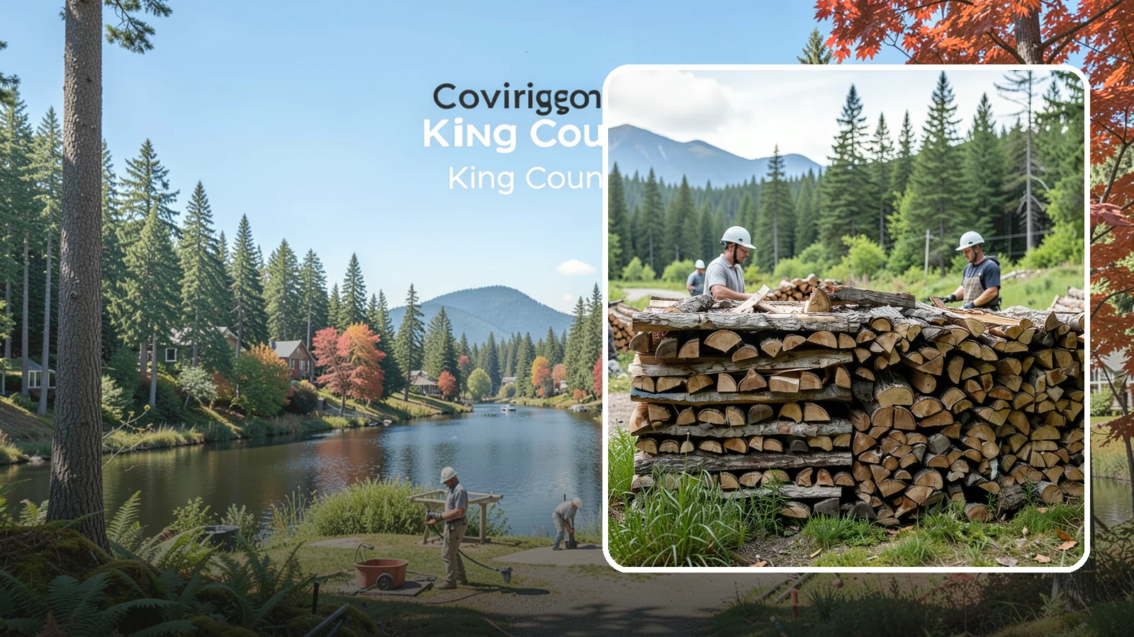 Campfire Bundles in Covington, King County, WA - Ready-to-burn bundles sized and split specifically for campfires and backyard fire pits.