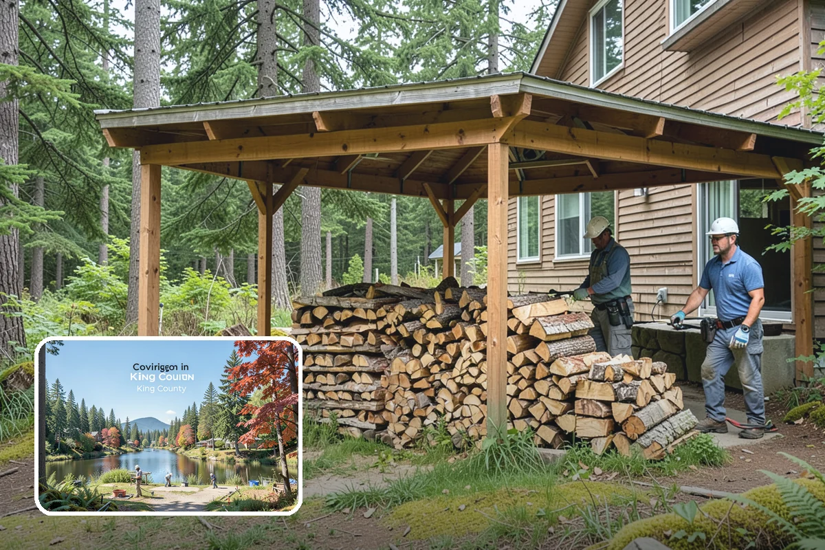 Campfire Bundles in Covington, King County, WA - Sized right for fire pits and camp rings
