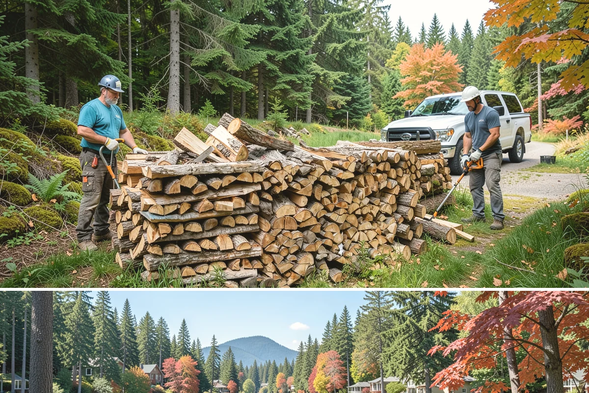 Campfire Bundles in Covington, King County, WA - These sell briskly through the late-spring and summer camping season across the region.