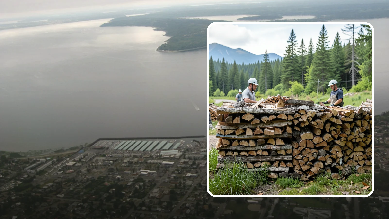Campfire Bundles in Des Moines, King County, WA - Ready-to-burn bundles sized and split specifically for campfires and backyard fire pits.