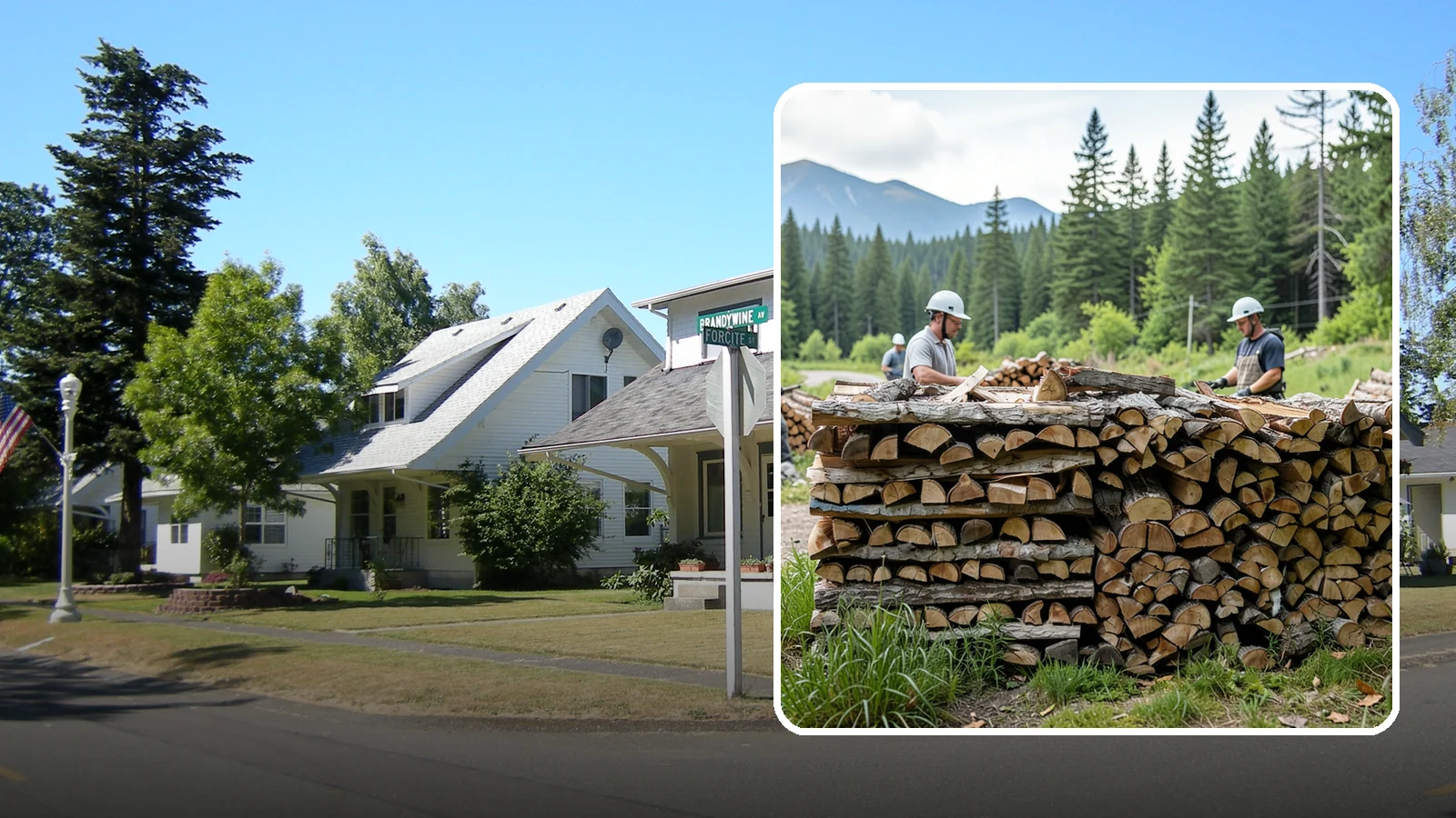 Campfire Bundles in DuPont, Pierce County, WA - Ready-to-burn bundles sized and split specifically for campfires and backyard fire pits.