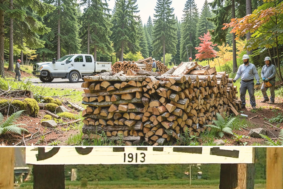Campfire Bundles in Duvall, King County, WA - These sell briskly through the late-spring and summer camping season across the region.