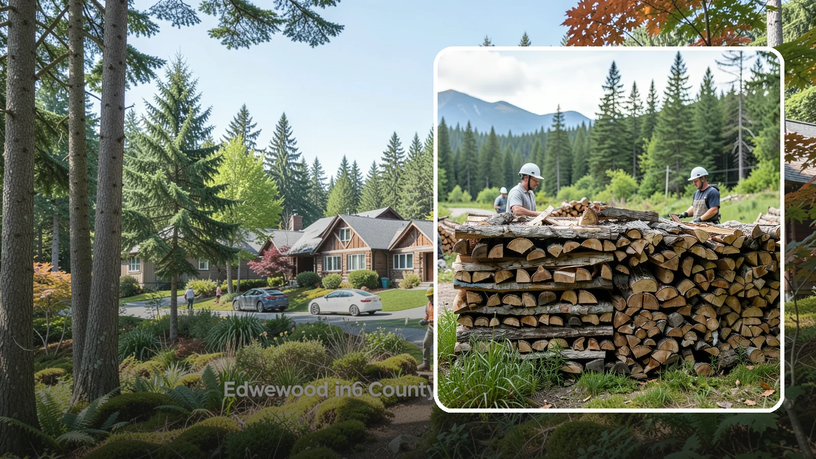 Campfire Bundles in Edgewood, Pierce County, WA - Ready-to-burn bundles sized and split specifically for campfires and backyard fire pits.