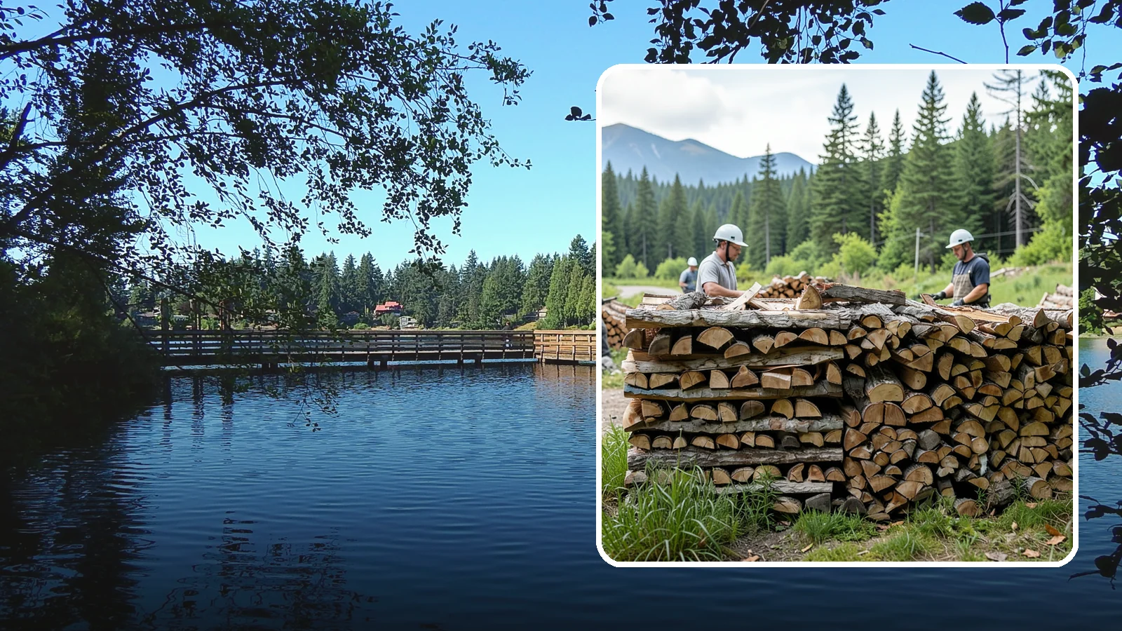 Campfire Bundles in Federal Way, King County, WA - Ready-to-burn bundles sized and split specifically for campfires and backyard fire pits.