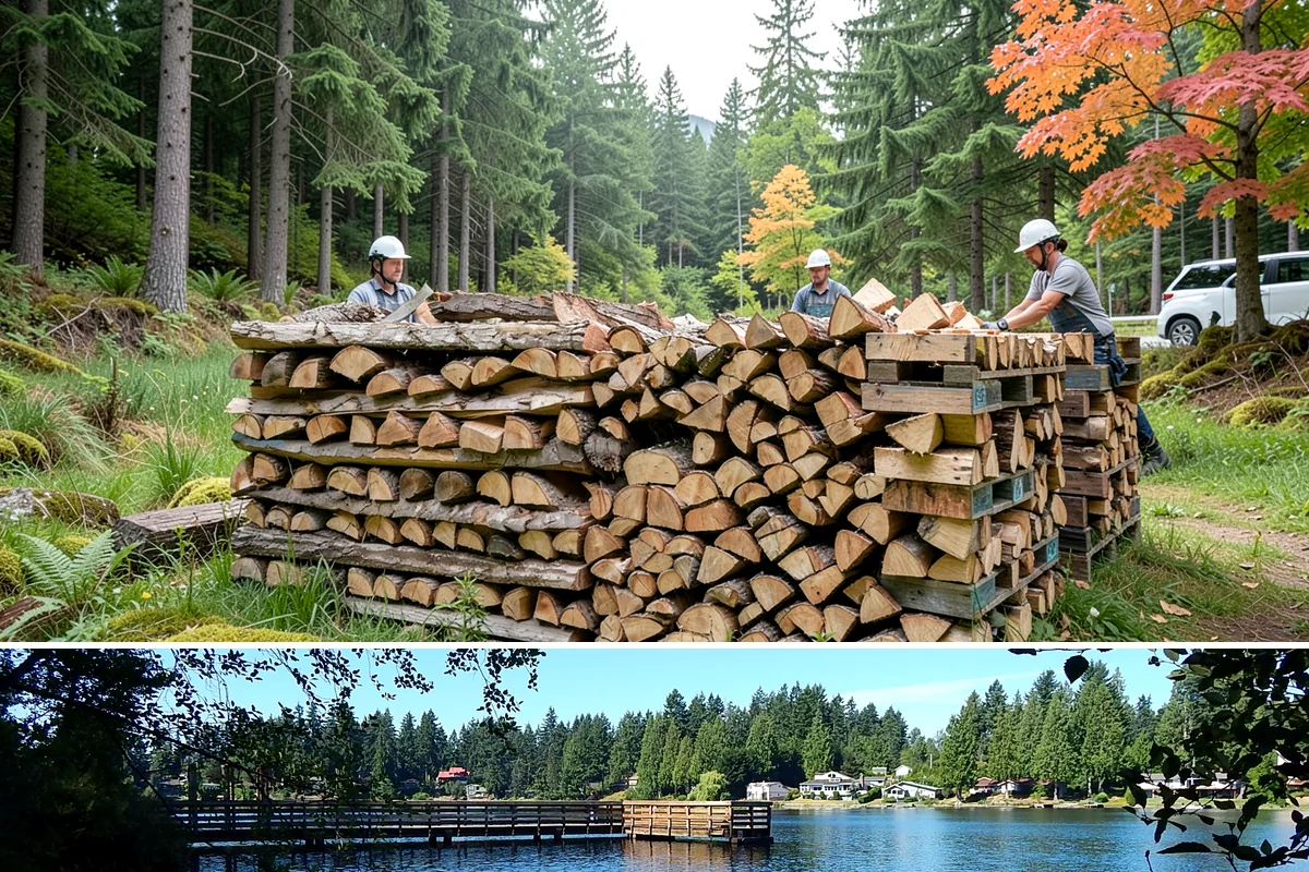 Campfire Bundles in Federal Way, King County, WA - These sell briskly through the late-spring and summer camping season across the region.