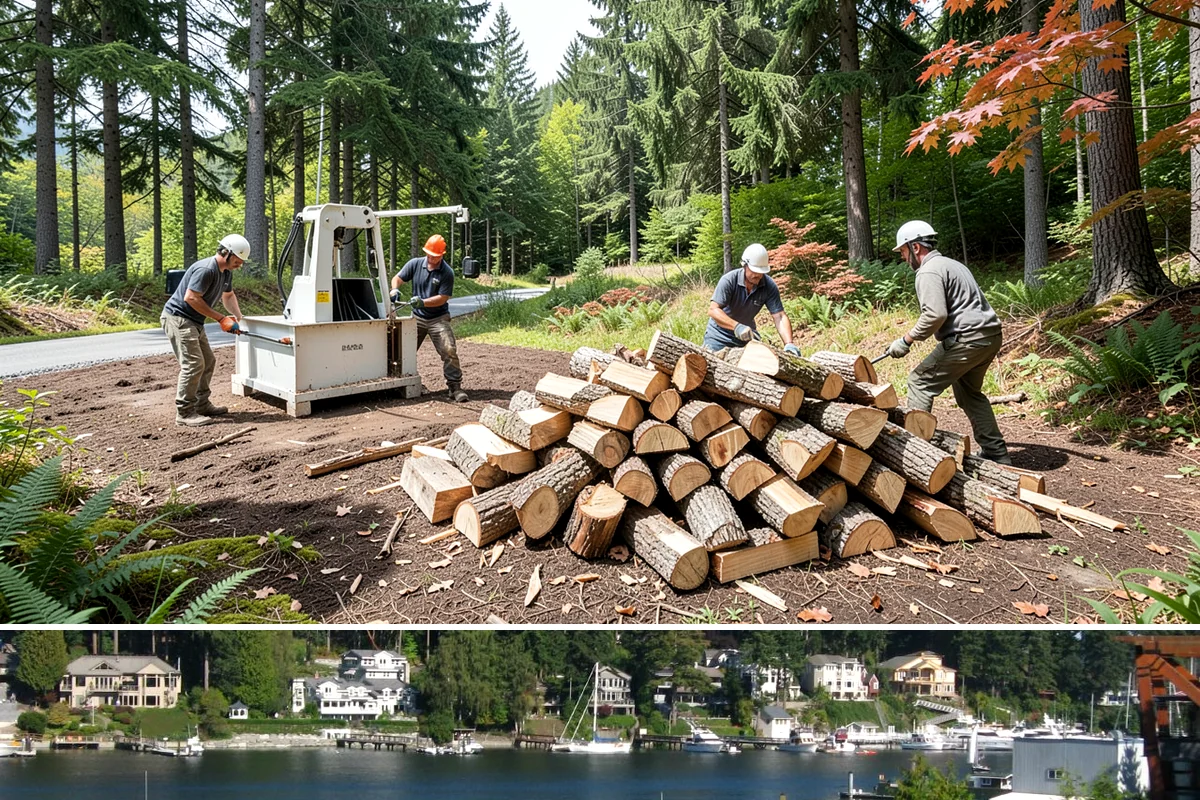 Campfire Bundles in Gig Harbor, Pierce County, WA - These sell briskly through the late-spring and summer camping season across the region.
