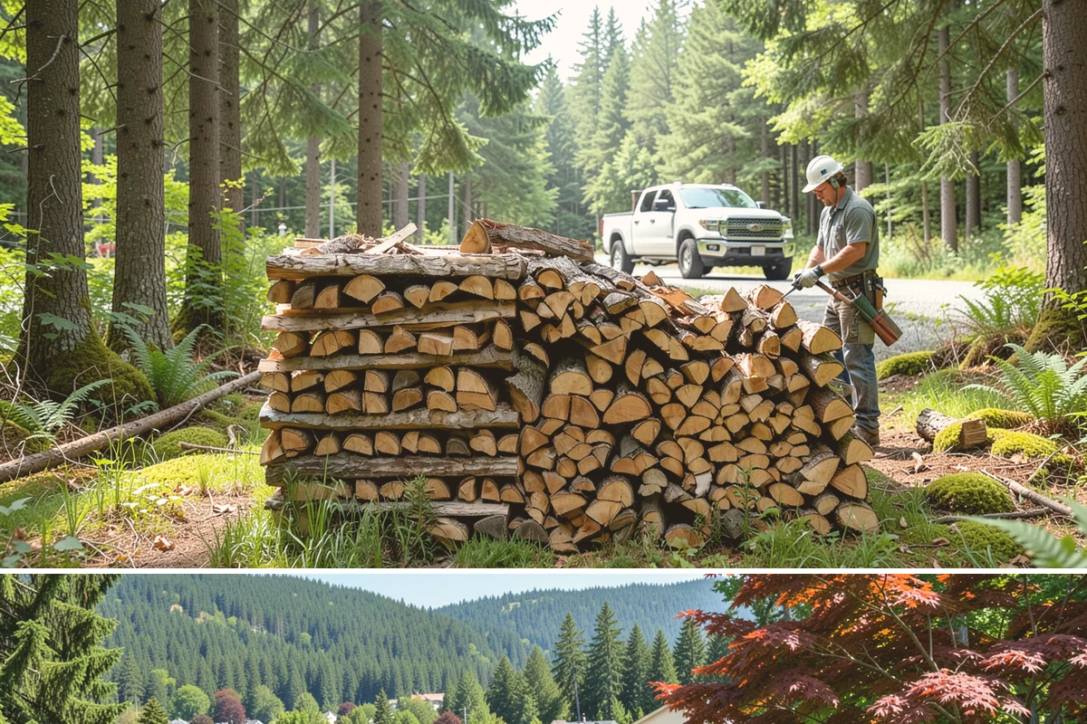 Campfire Bundles in Index, Snohomish County, WA - These sell briskly through the late-spring and summer camping season across the region.