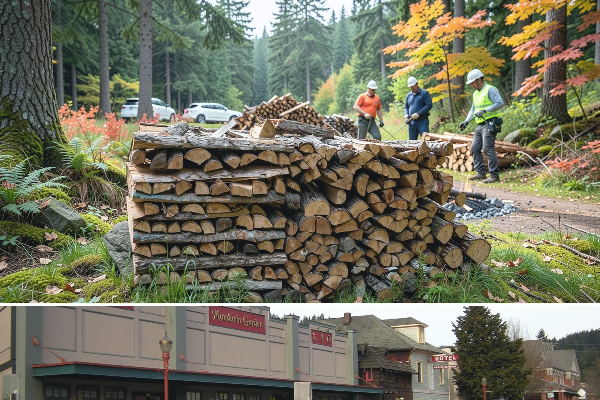 Campfire Bundles in Issaquah, King County, WA - These sell briskly through the late-spring and summer camping season across the region.