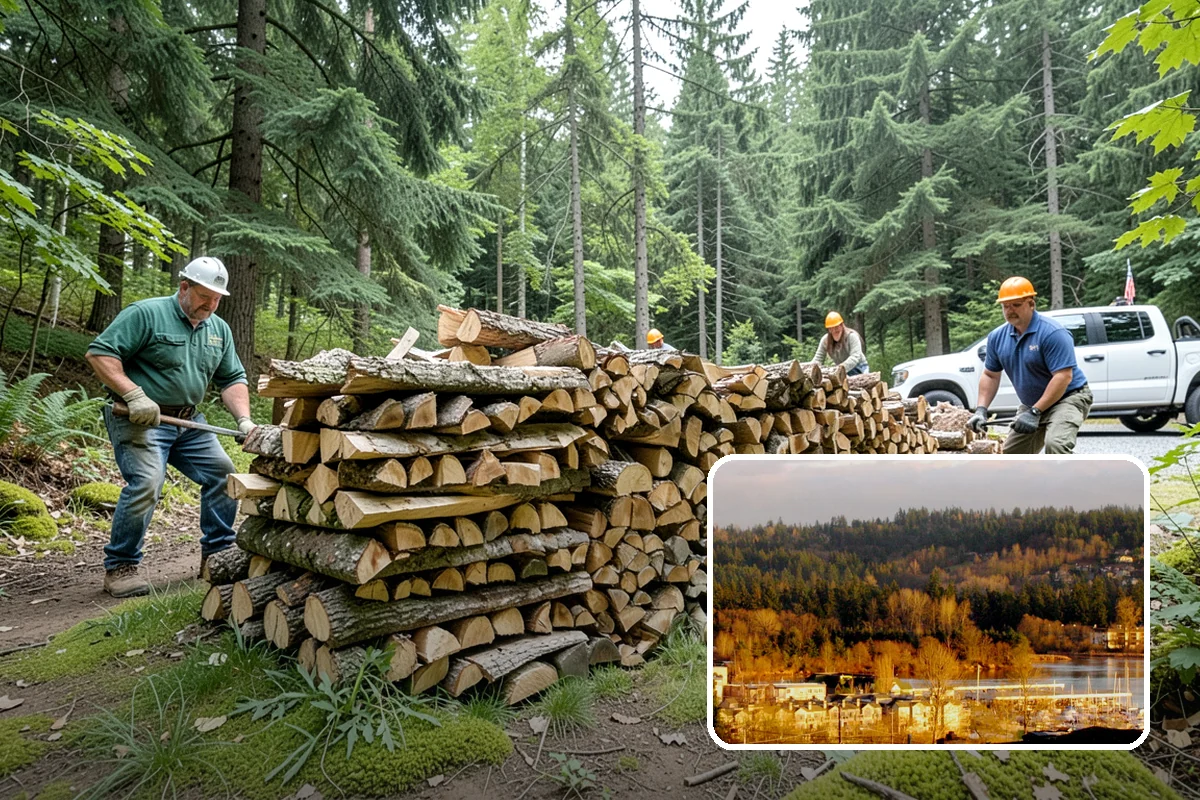 Campfire Bundles in Kenmore, King County, WA - Sized right for fire pits and camp rings