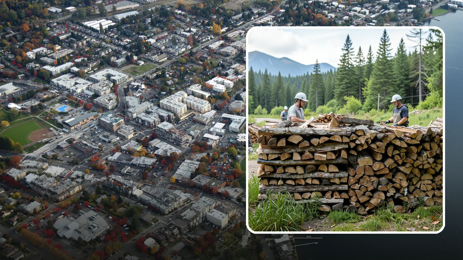 Campfire Bundles in Kirkland, King County, WA - Ready-to-burn bundles sized and split specifically for campfires and backyard fire pits.