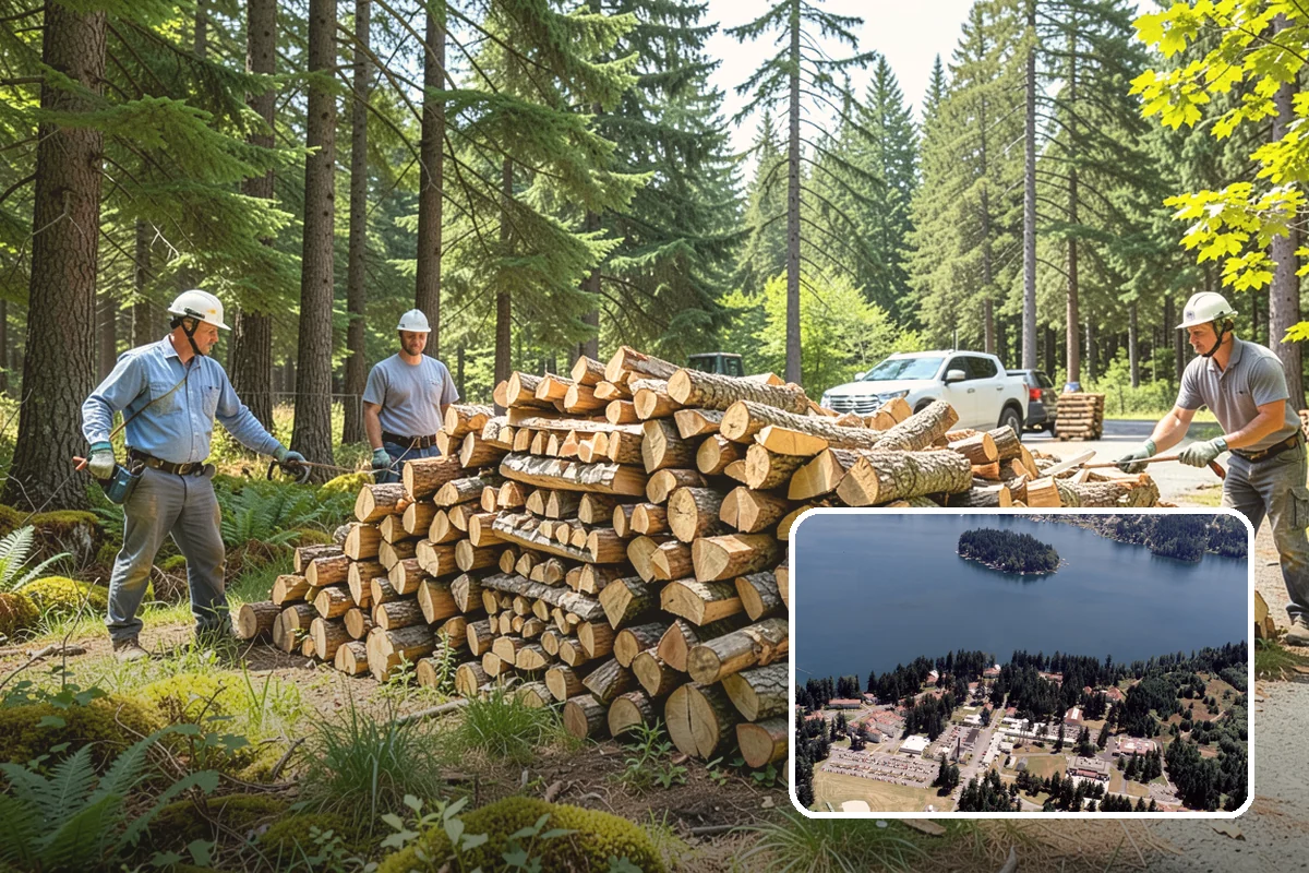 Campfire Bundles in Lakewood, Pierce County, WA - Sized right for fire pits and camp rings