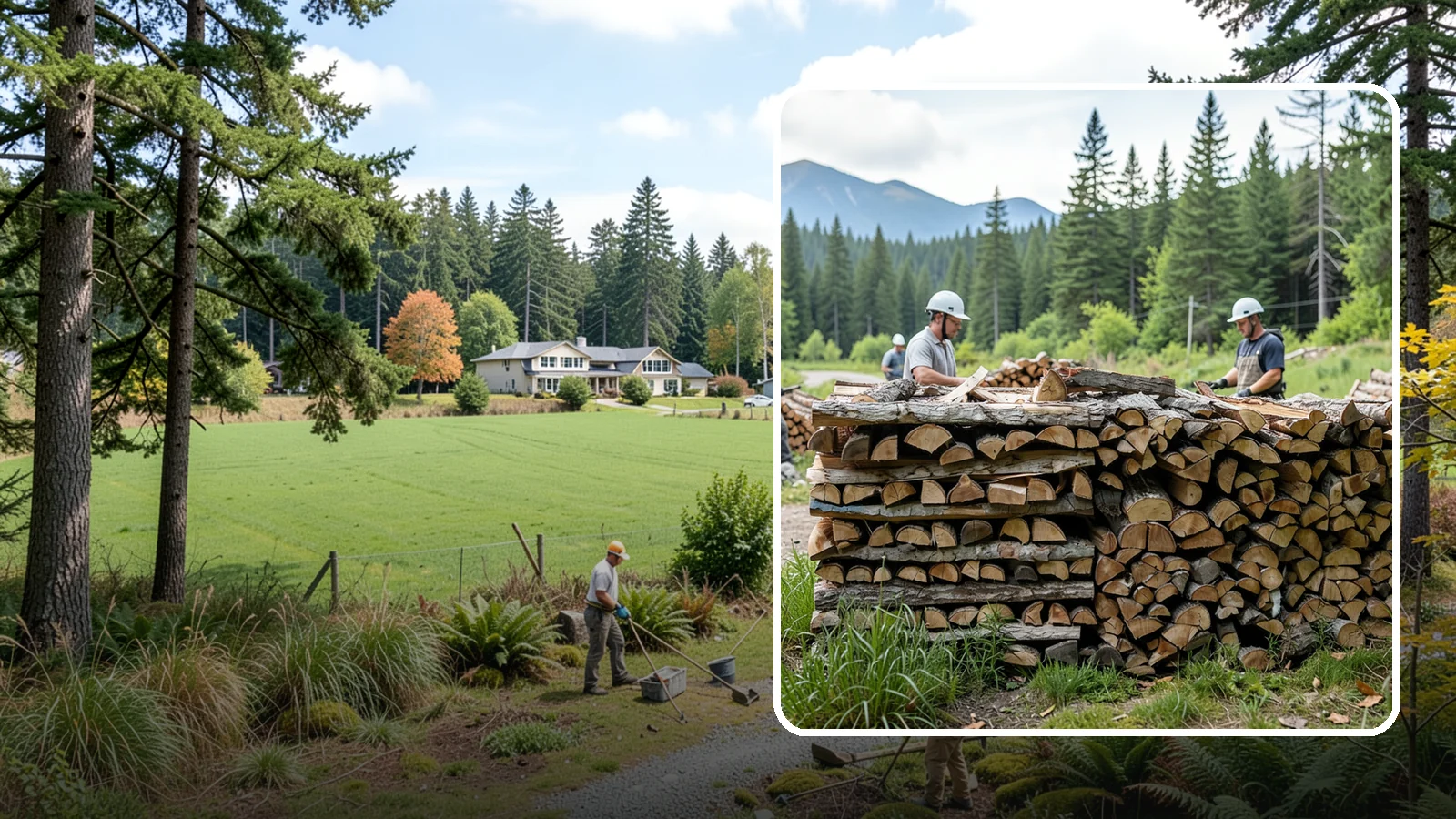 Campfire Bundles in Lyman, WA - Ready-to-burn bundles sized and split specifically for campfires and backyard fire pits.