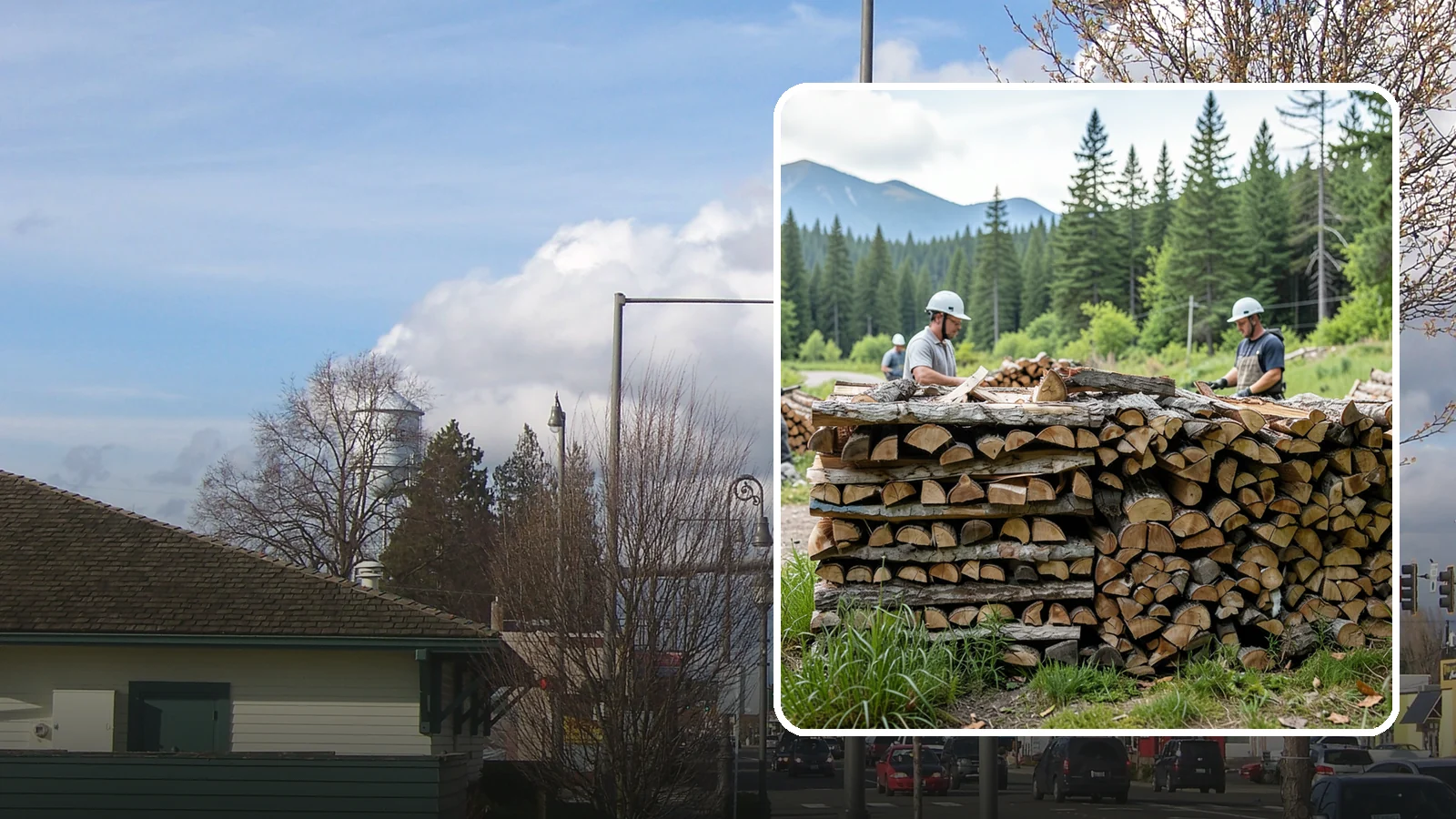 Campfire Bundles in Marysville, Snohomish County, WA - Ready-to-burn bundles sized and split specifically for campfires and backyard fire pits.
