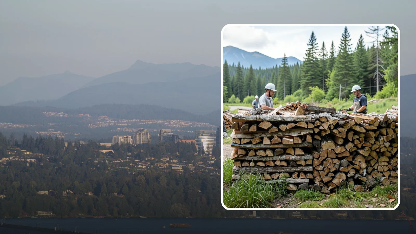 Campfire Bundles in Medina, King County, WA - Ready-to-burn bundles sized and split specifically for campfires and backyard fire pits.