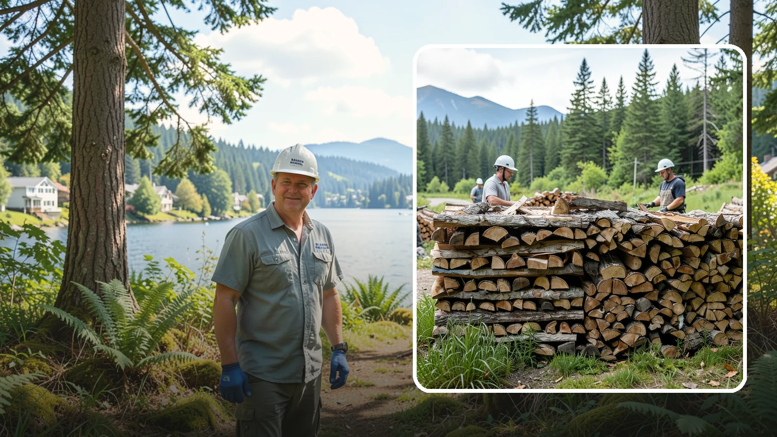 Campfire Bundles in Milton, King County, WA - Ready-to-burn bundles sized and split specifically for campfires and backyard fire pits.