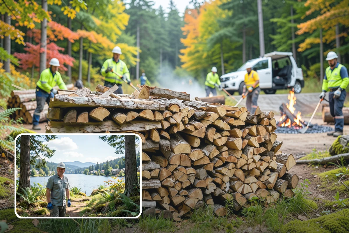 Campfire Bundles in Milton, King County, WA - Sized right for fire pits and camp rings