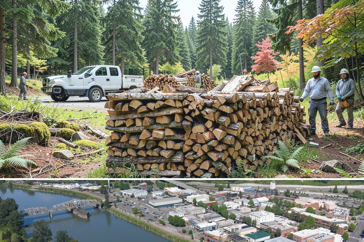 Campfire Bundles in Mount Vernon, Skagit County, WA - These sell briskly through the late-spring and summer camping season across the region.