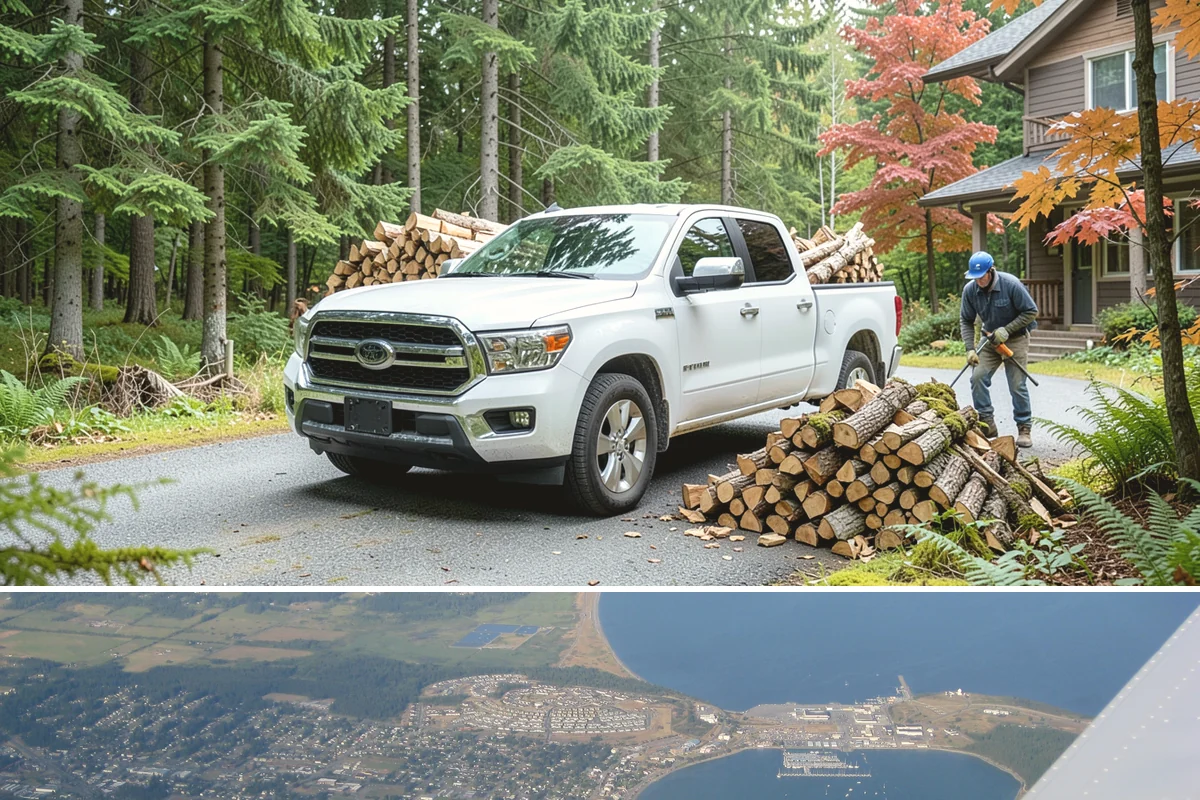 Campfire Bundles in Oak Harbor, Island County, WA - These sell briskly through the late-spring and summer camping season across the region.