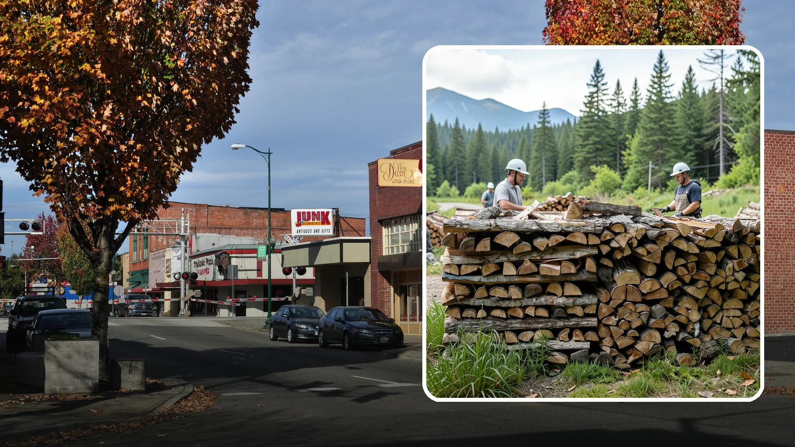 Campfire Bundles in Puyallup, Pierce County, WA - Ready-to-burn bundles sized and split specifically for campfires and backyard fire pits.