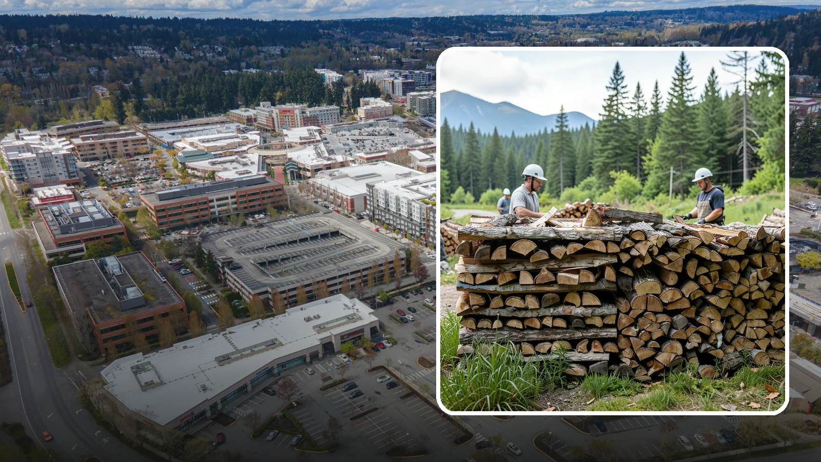 Campfire Bundles in Redmond, King County, WA - Ready-to-burn bundles sized and split specifically for campfires and backyard fire pits.