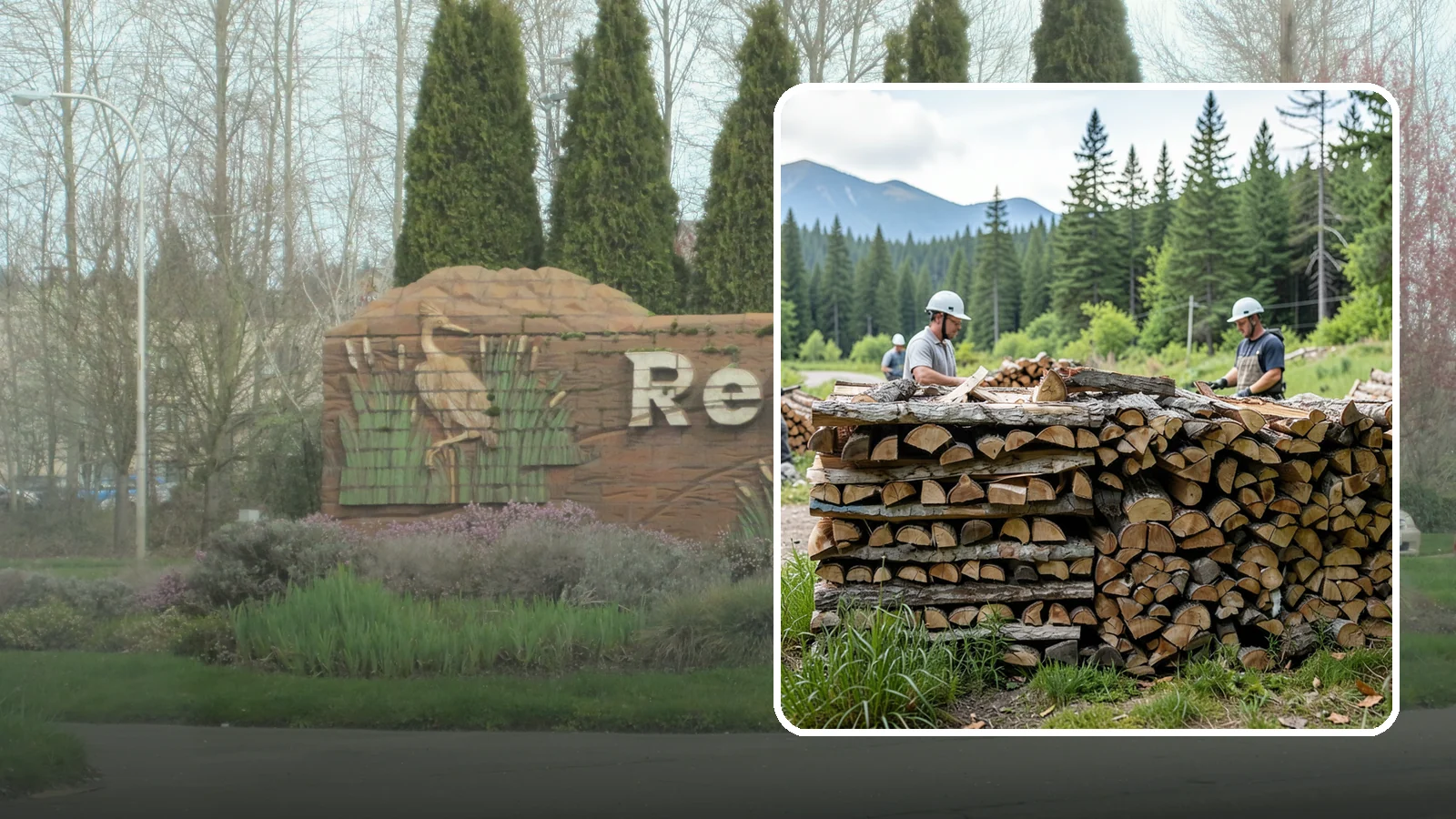 Campfire Bundles in Renton, King County, WA - Ready-to-burn bundles sized and split specifically for campfires and backyard fire pits.