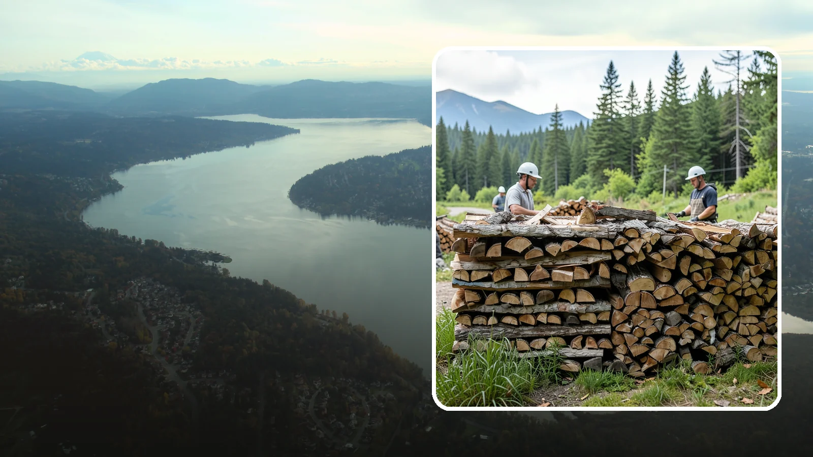 Campfire Bundles in Sammamish, King County, WA - Ready-to-burn bundles sized and split specifically for campfires and backyard fire pits.