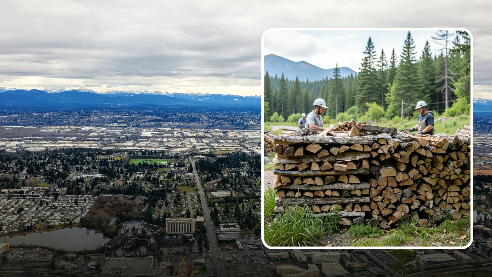 Campfire Bundles in SeaTac, WA - Ready-to-burn bundles sized and split specifically for campfires and backyard fire pits.