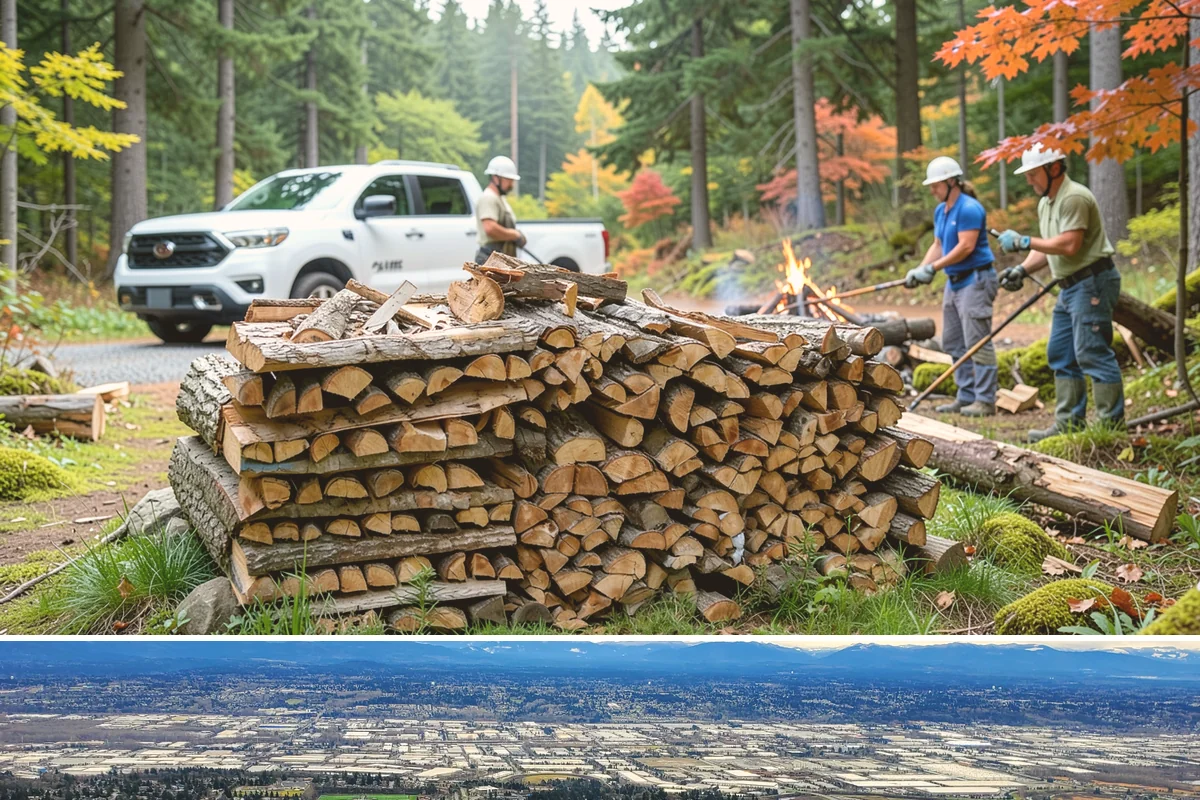 Campfire Bundles in SeaTac, WA - These sell briskly through the late-spring and summer camping season across the region.