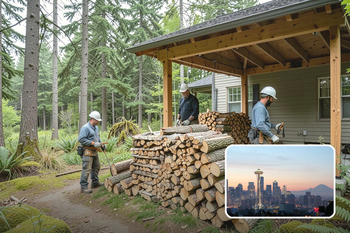 Campfire Bundles in Seattle, WA - Sized right for fire pits and camp rings