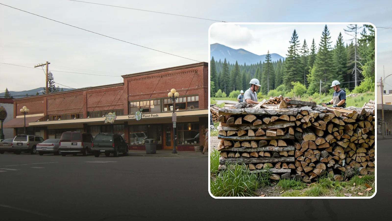 Campfire Bundles in Sedro-Woolley, Skagit County, WA - Ready-to-burn bundles sized and split specifically for campfires and backyard fire pits.