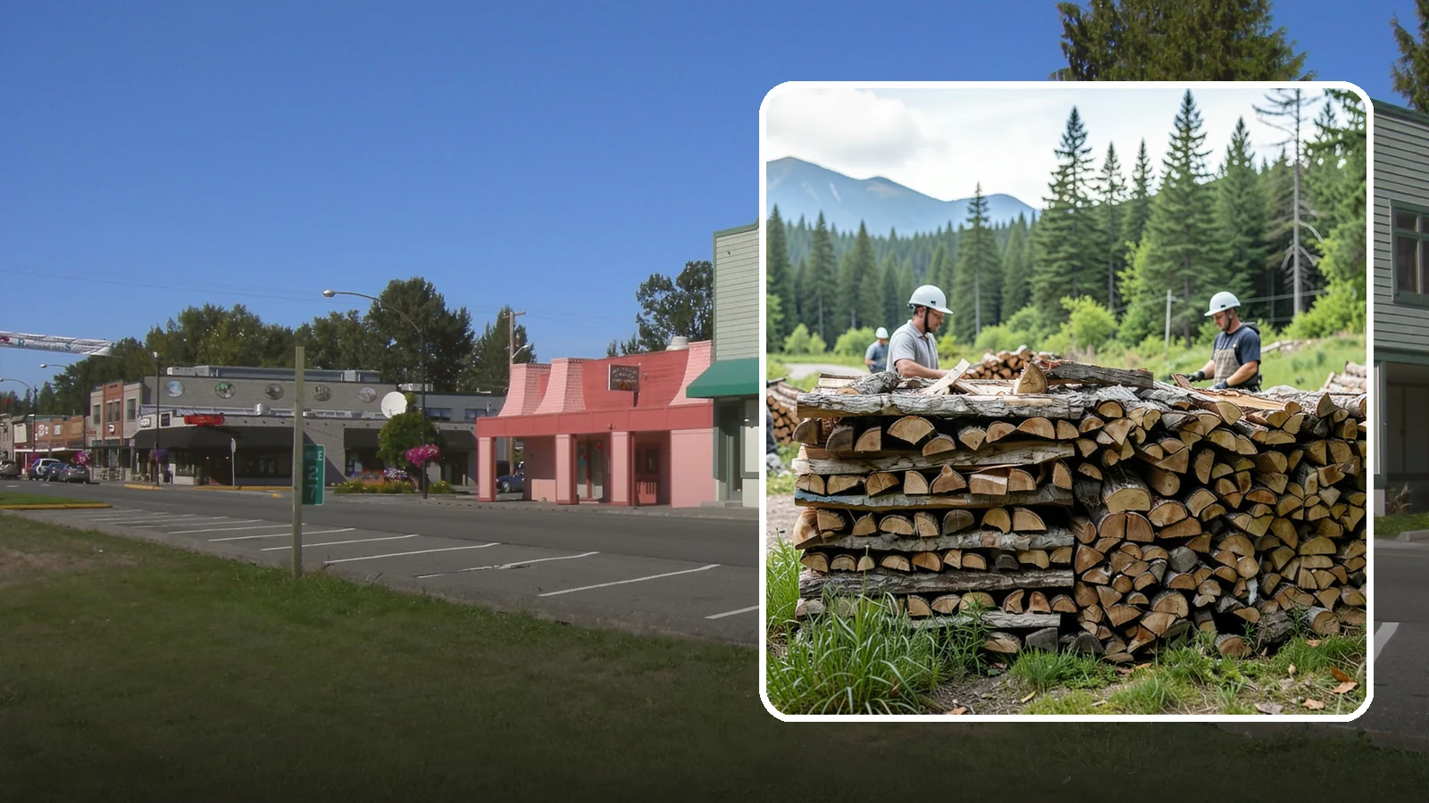 Campfire Bundles in Snoqualmie, King County, WA - Ready-to-burn bundles sized and split specifically for campfires and backyard fire pits.
