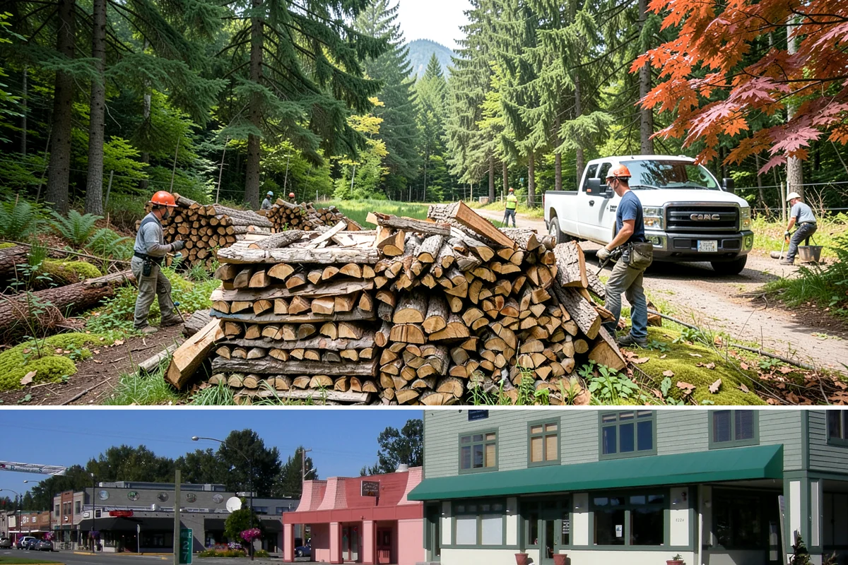 Campfire Bundles in Snoqualmie, King County, WA - These sell briskly through the late-spring and summer camping season across the region.