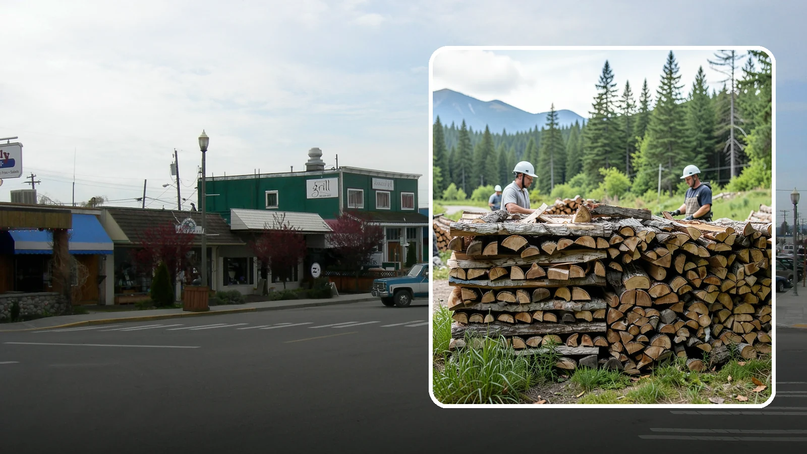 Campfire Bundles in Stanwood, Snohomish County, WA - Ready-to-burn bundles sized and split specifically for campfires and backyard fire pits.