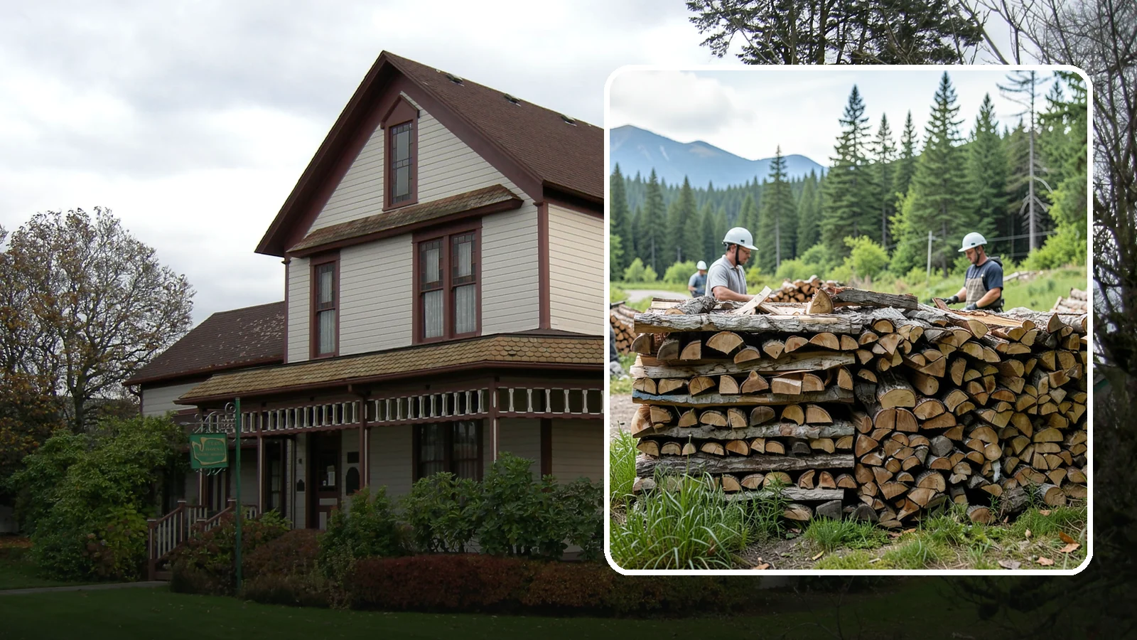 Campfire Bundles in Sumner, Pierce County, WA - Ready-to-burn bundles sized and split specifically for campfires and backyard fire pits.