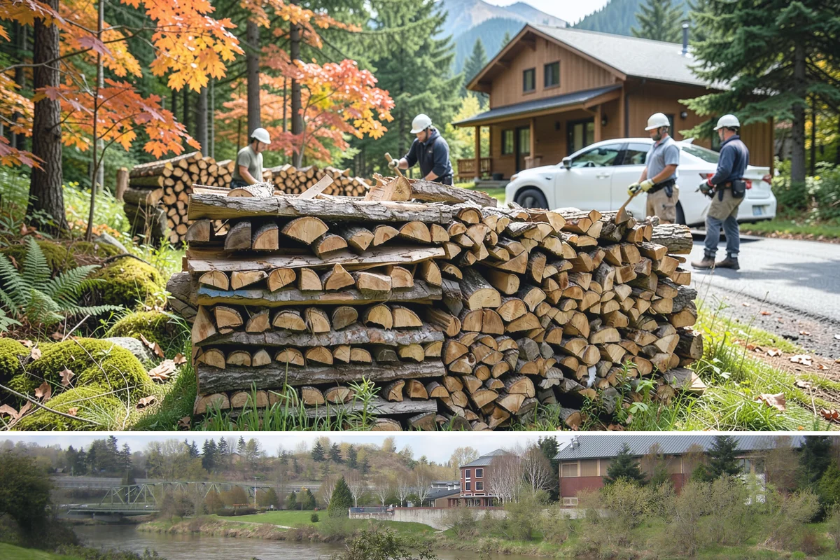 Campfire Bundles in Tukwila, King County, WA - These sell briskly through the late-spring and summer camping season across the region.