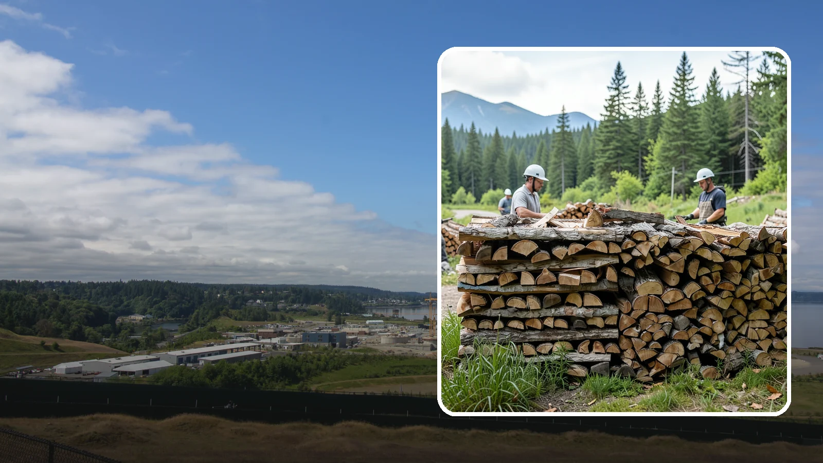 Campfire Bundles in University Place, Pierce County, WA - Ready-to-burn bundles sized and split specifically for campfires and backyard fire pits.