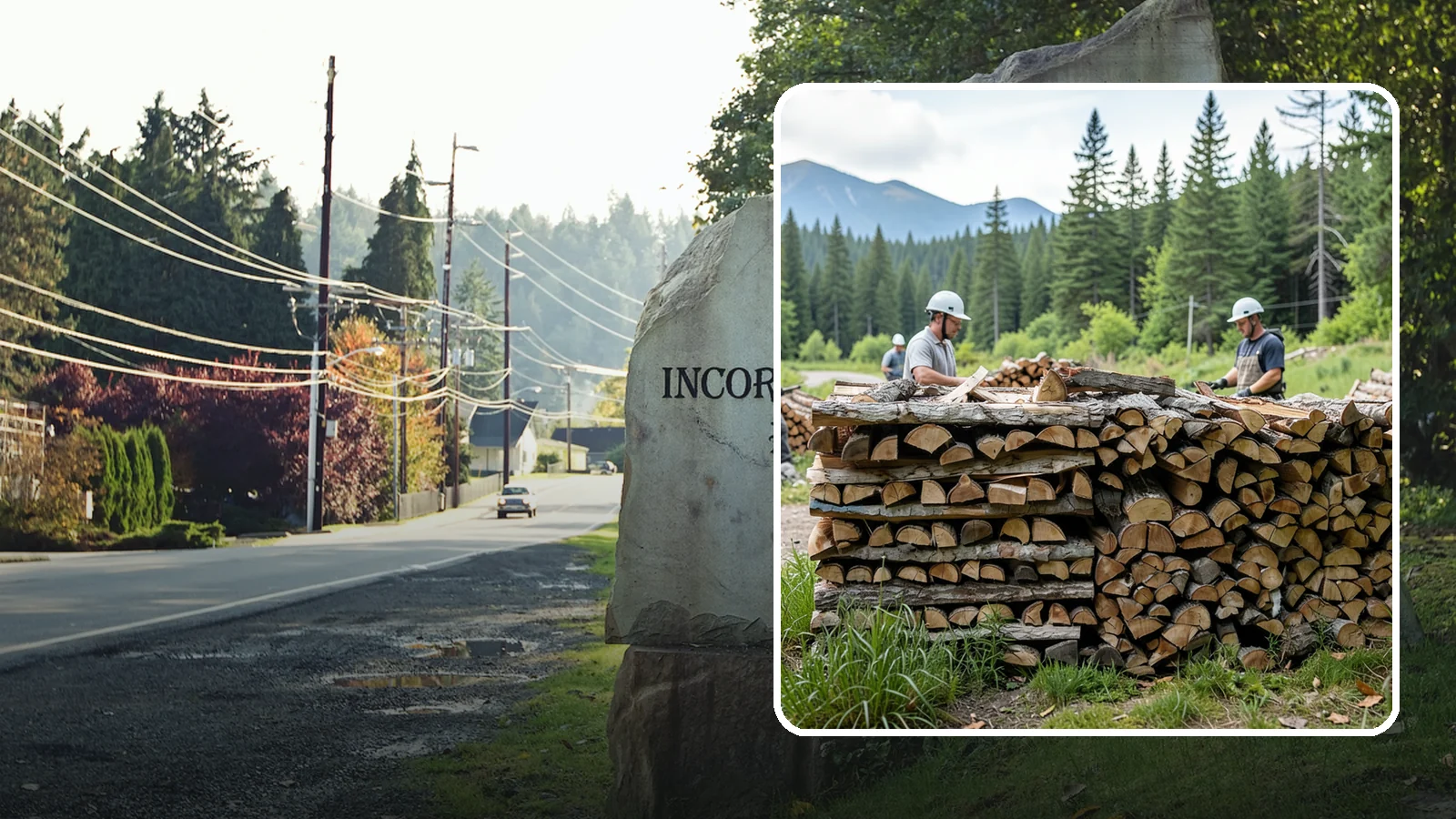 Campfire Bundles in Wilkeson, Pierce County, WA - Ready-to-burn bundles sized and split specifically for campfires and backyard fire pits.