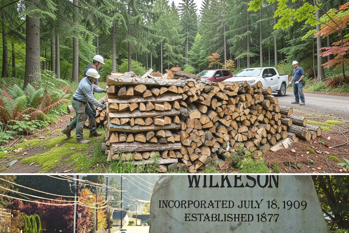 Campfire Bundles in Wilkeson, Pierce County, WA - These sell briskly through the late-spring and summer camping season across the region.