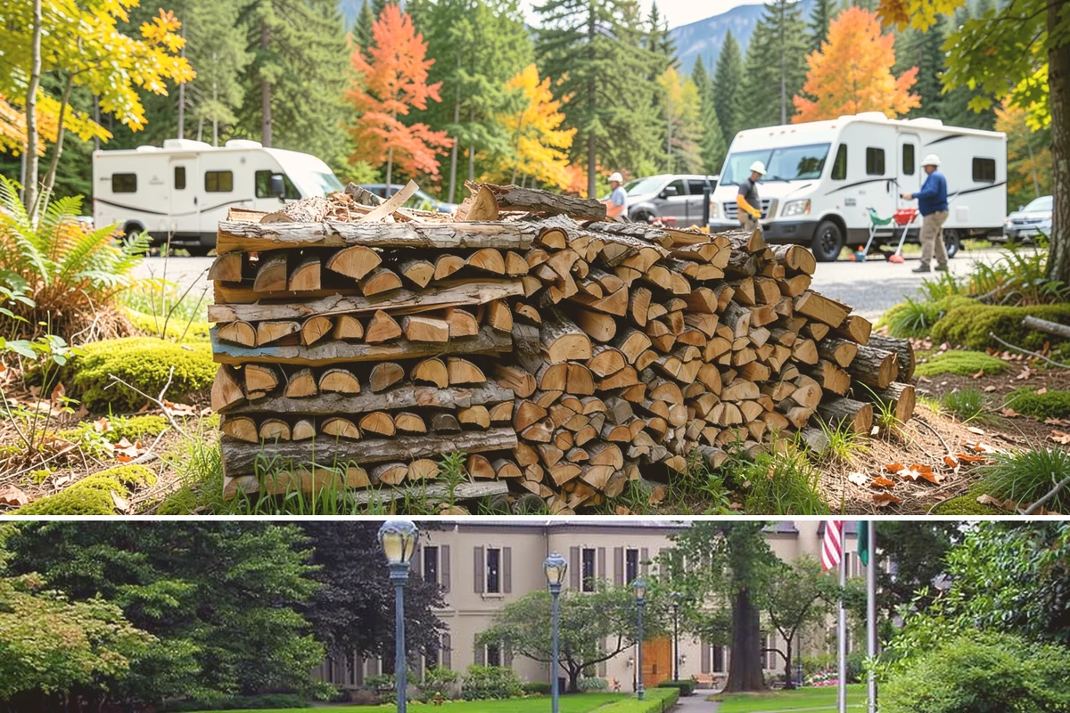 Campfire Bundles in Woodinville, King County, WA - These sell briskly through the late-spring and summer camping season across the region.
