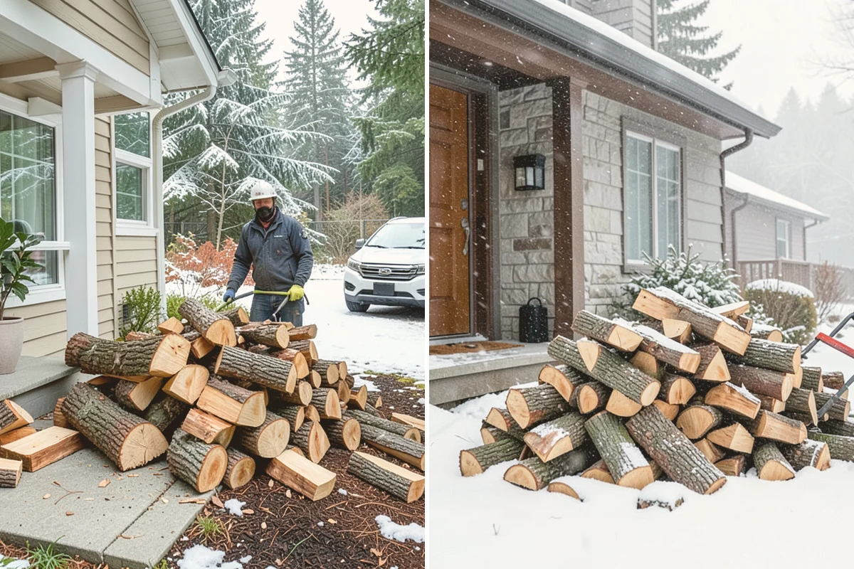 Campfire Wood in Algona, King County, WA - Confirm the volume and piece size you want
